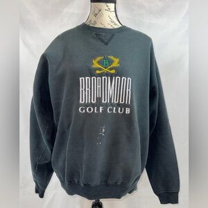 Broadmoor Women's Black Crew Neck Sweater